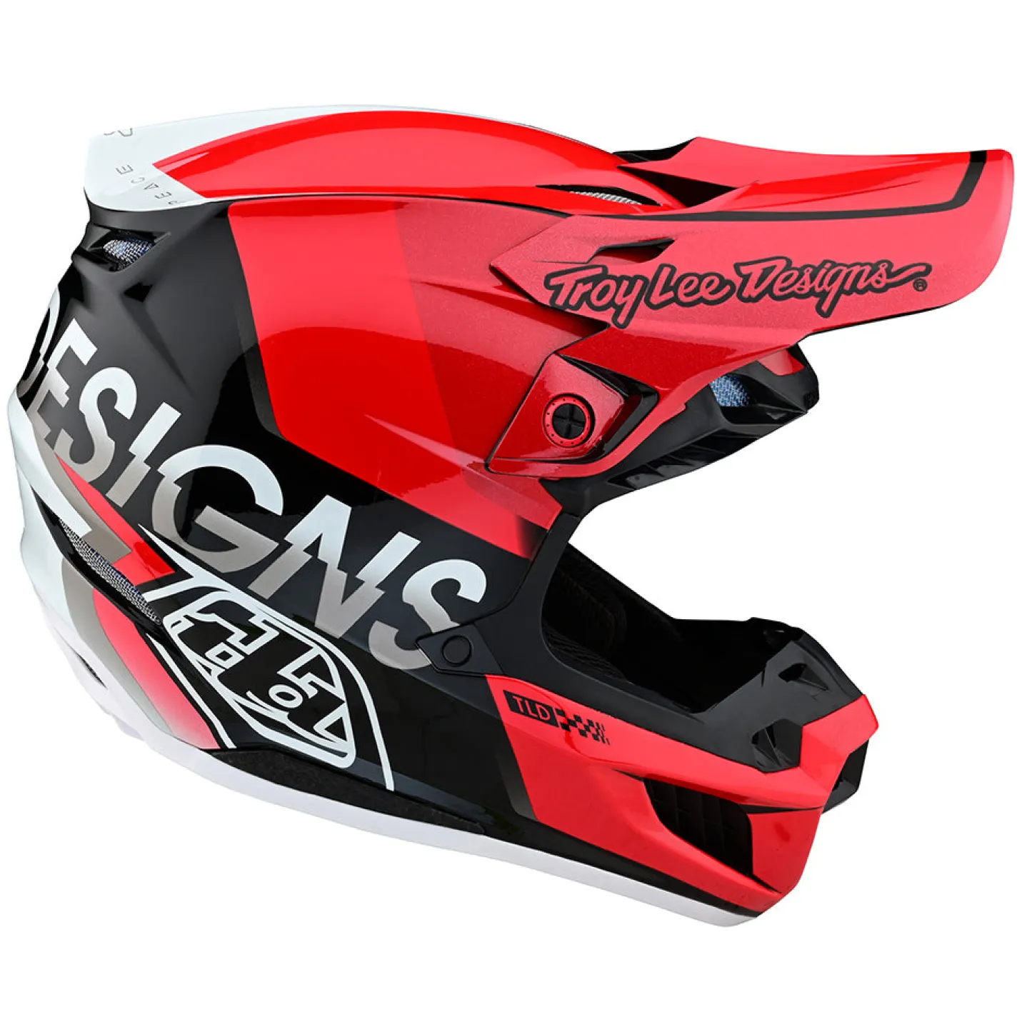 Women Troy Lee Designs Se5|Helmets^SE5 Composite Helmet Qualifier Red / Black