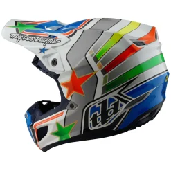 Women Troy Lee Designs Se5|Helmets^SE5 Composite Helmet Rays White / Blue