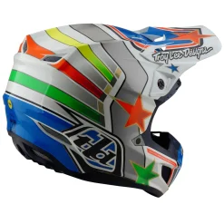 Women Troy Lee Designs Se5|Helmets^SE5 Composite Helmet Rays White / Blue