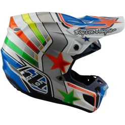 Women Troy Lee Designs Se5|Helmets^SE5 Composite Helmet Rays White / Blue