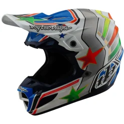 Women Troy Lee Designs Se5|Helmets^SE5 Composite Helmet Rays White / Blue