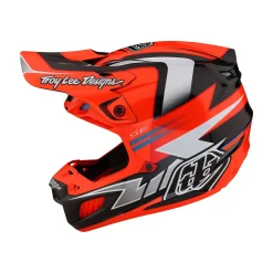Troy Lee Designs Se5|Track^SE5 Composite Helmet Saber Neon Red