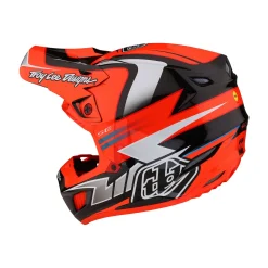 Troy Lee Designs Se5|Track^SE5 Composite Helmet Saber Neon Red