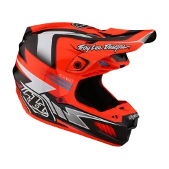 Troy Lee Designs Se5|Track^SE5 Composite Helmet Saber Neon Red