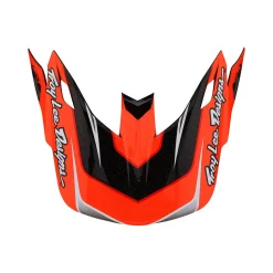 Troy Lee Designs Se5|Track^SE5 Composite Helmet Saber Neon Red