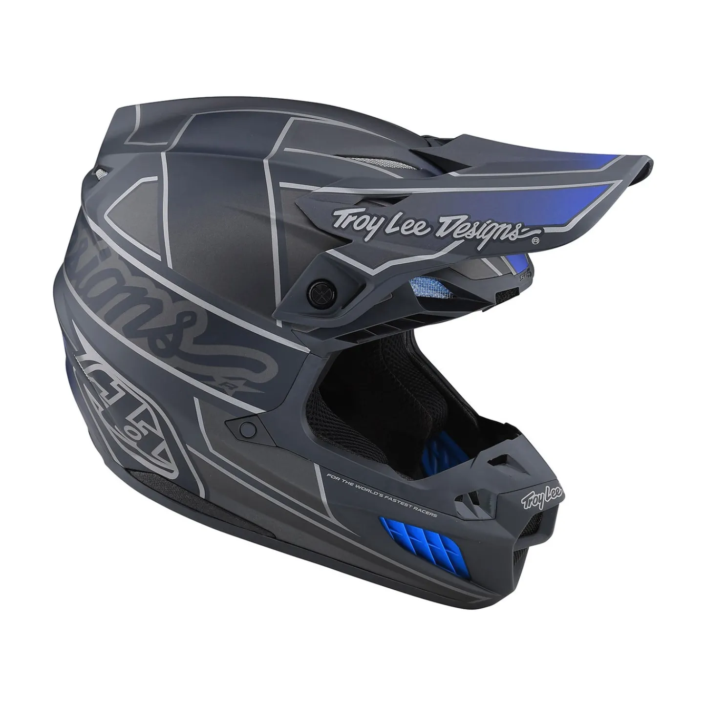 Troy Lee Designs Se5|Track^SE5 Composite Helmet Team Gray