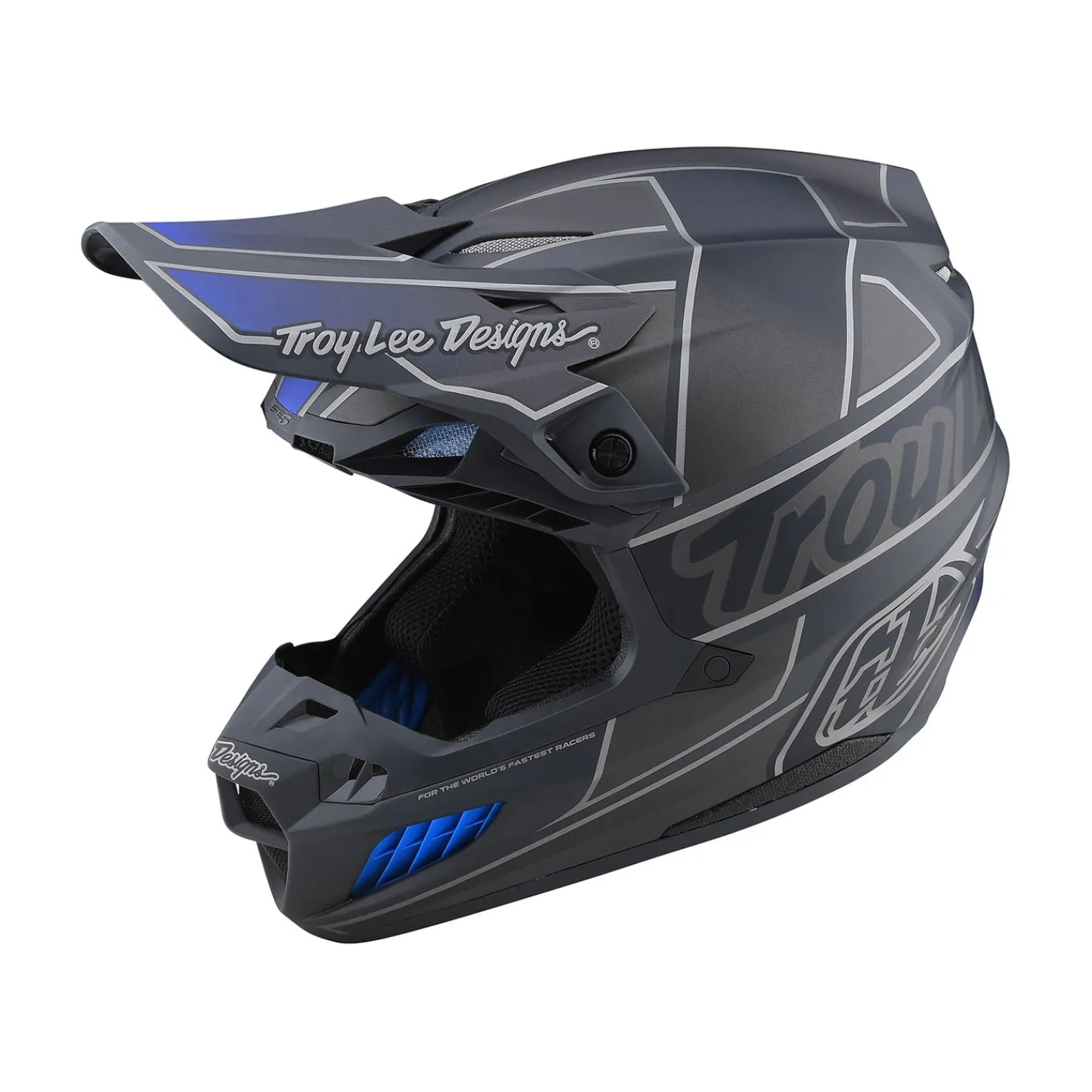 Troy Lee Designs Se5|Track^SE5 Composite Helmet Team Gray