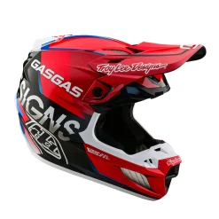 Troy Lee Designs Se5|Track^SE5 Composite Helmet W/MIPS GasGas Fumes Red / Black
