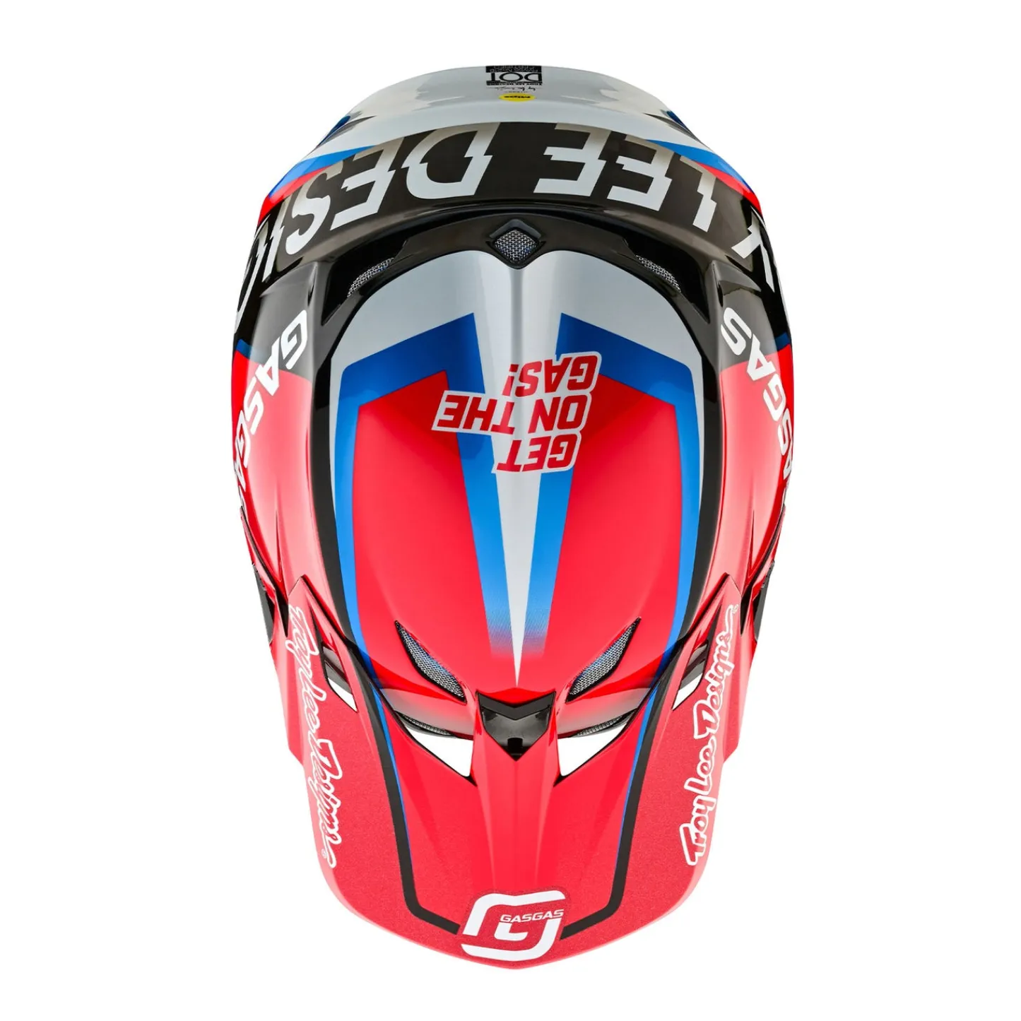 Troy Lee Designs Se5|Track^SE5 Composite Helmet W/MIPS GasGas Fumes Red / Black