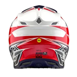 Troy Lee Designs Se5|Track^SE5 Composite Helmet W/MIPS X Oakley Vision White / Blue