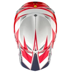 Troy Lee Designs Se5|Track^SE5 Composite Helmet W/MIPS X Oakley Vision White / Blue
