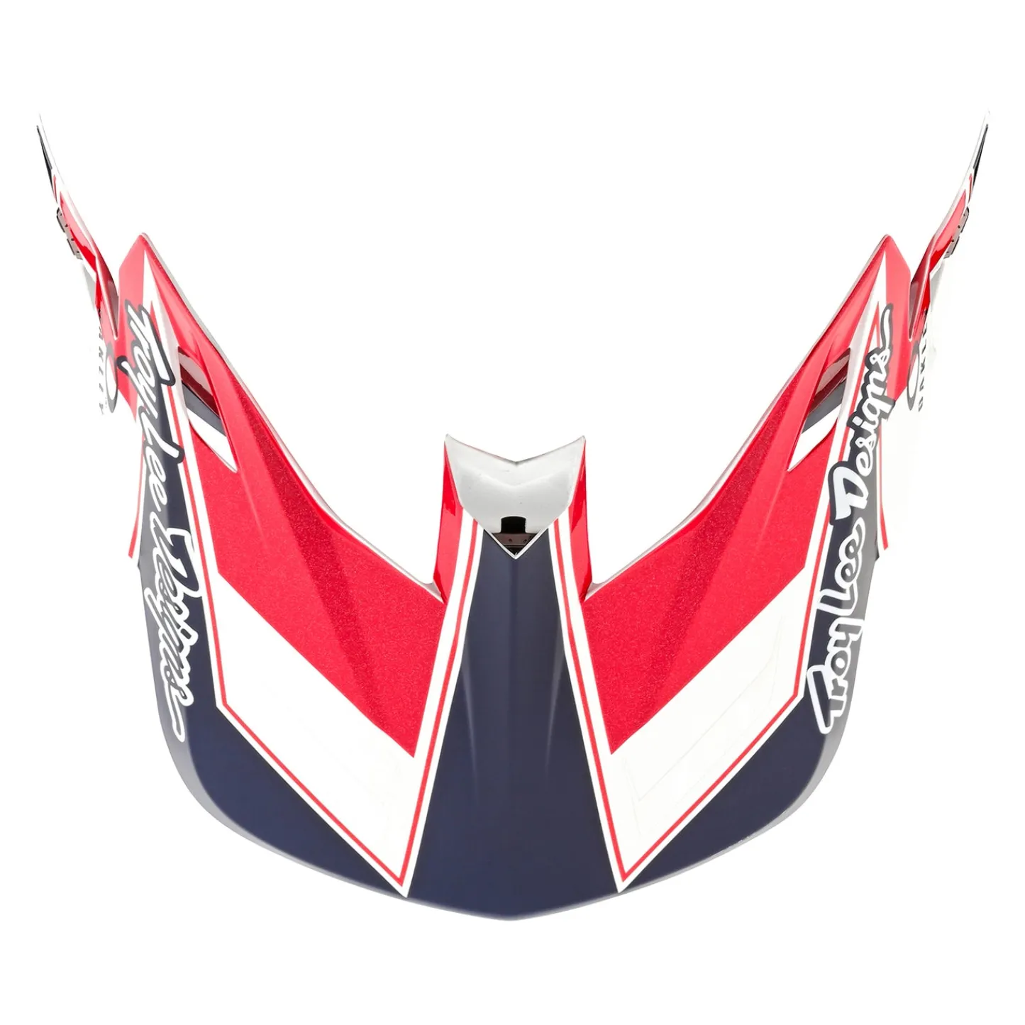 Troy Lee Designs Se5|Track^SE5 Composite Helmet W/MIPS X Oakley Vision White / Blue