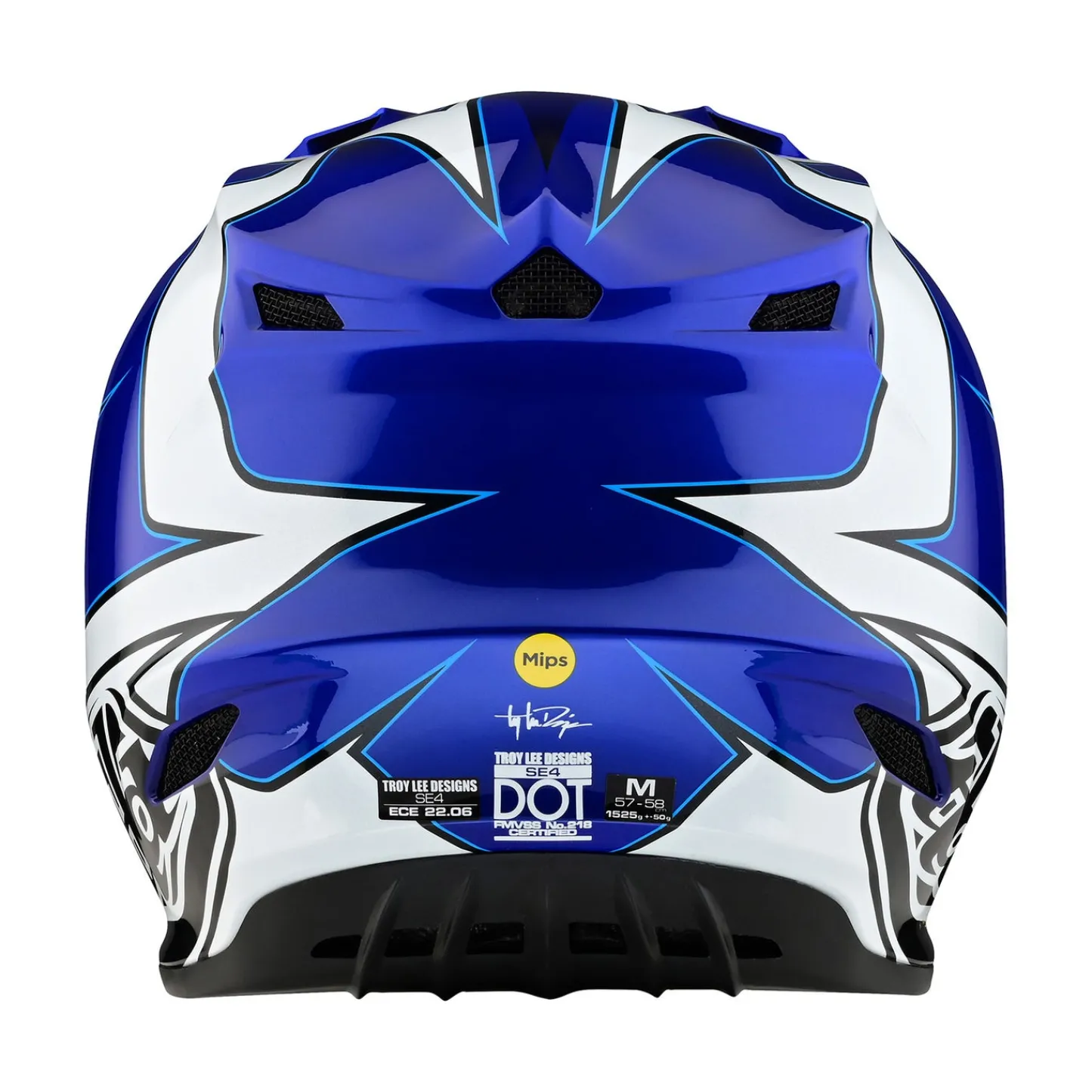 Women Troy Lee Designs Se4|Helmets^SE4 Polyacrylite Helmet Matrix Blue