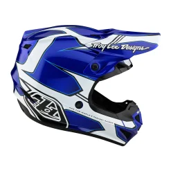 Women Troy Lee Designs Se4|Helmets^SE4 Polyacrylite Helmet Matrix Blue
