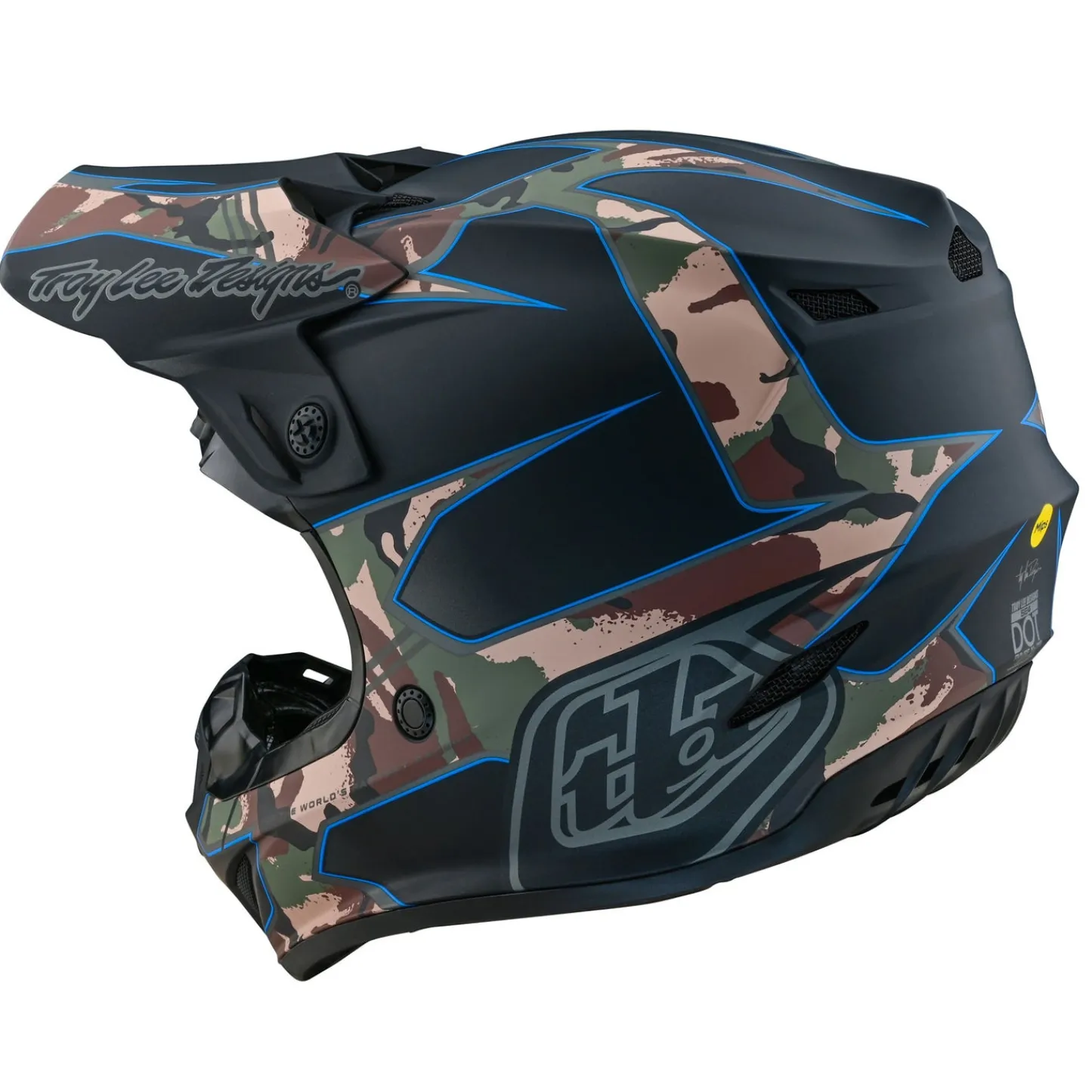 Women Troy Lee Designs Se4|Helmets^SE4 Polyacrylite Helmet Matrix Camo Black
