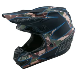 Women Troy Lee Designs Se4|Helmets^SE4 Polyacrylite Helmet Matrix Camo Black