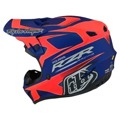 Women Troy Lee Designs Se4|Helmets^SE4 Polyacrylite Helmet Polaris Blue / Red