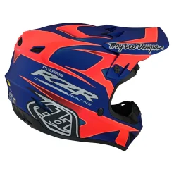 Women Troy Lee Designs Se4|Helmets^SE4 Polyacrylite Helmet Polaris Blue / Red