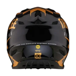 Troy Lee Designs Se4|Track^SE4 Polyacrylite Helmet Race Shop Black / Gold
