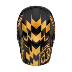 Troy Lee Designs Se4|Track^SE4 Polyacrylite Helmet Race Shop Black / Gold