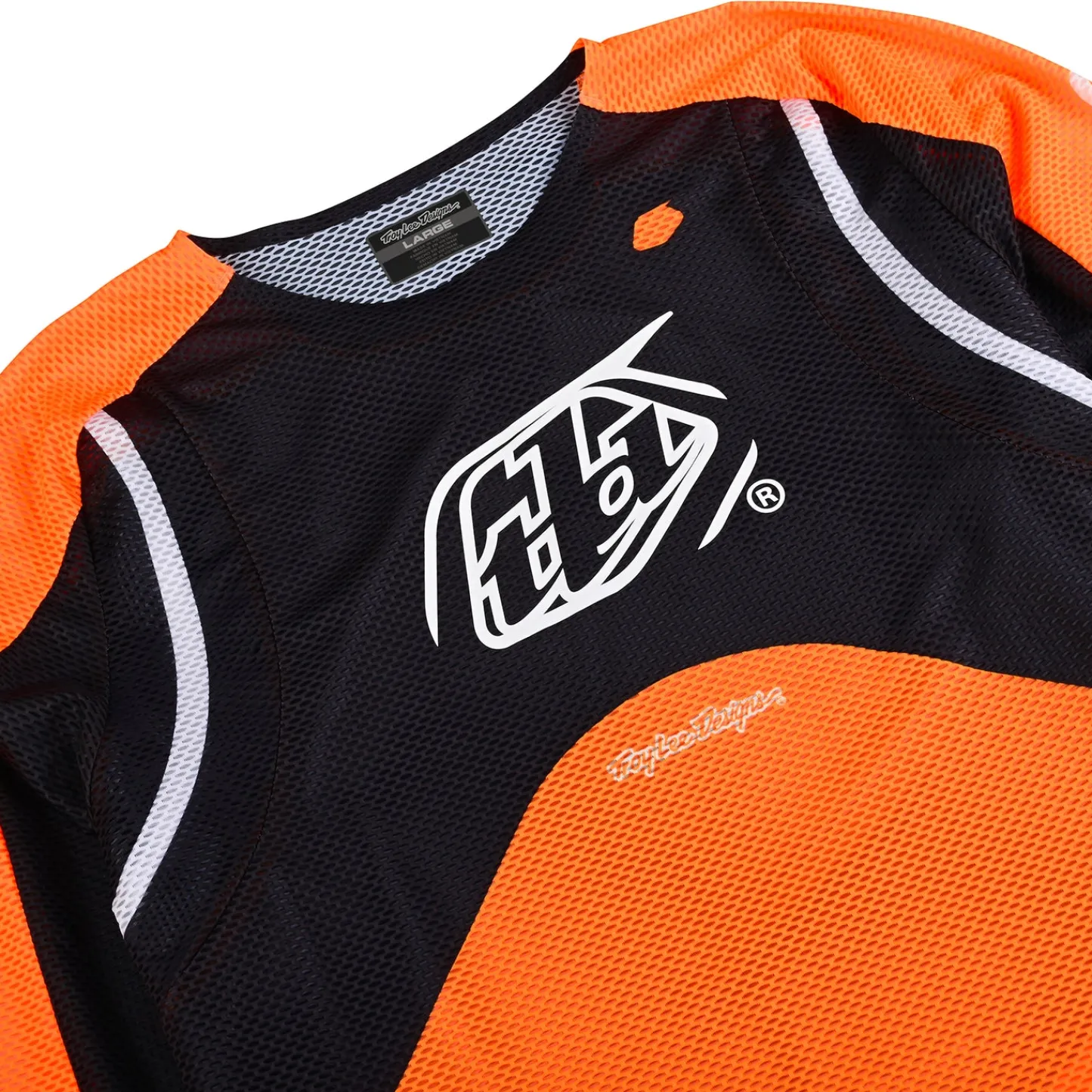 Troy Lee Designs Se Pro Air|Se Pro^SE Pro Air Jersey Pinned Neo Orange