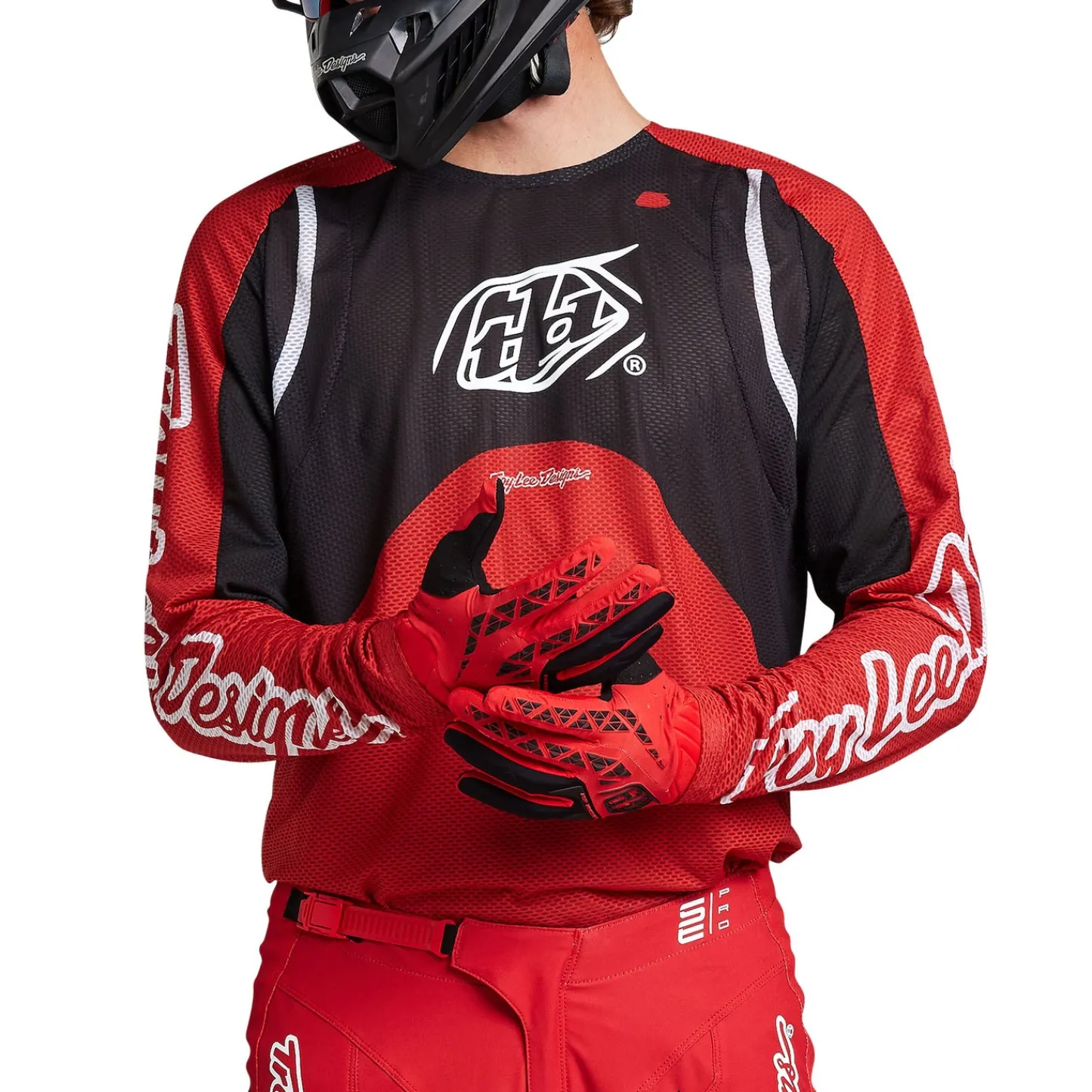 Troy Lee Designs Se Pro Air|Se Pro^SE Pro Air Jersey Pinned Red