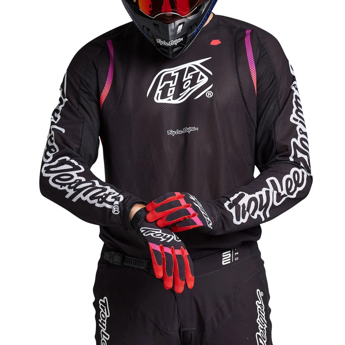 Troy Lee Designs Se Pro Air|Se Pro^SE Pro Air Jersey Pinned Black