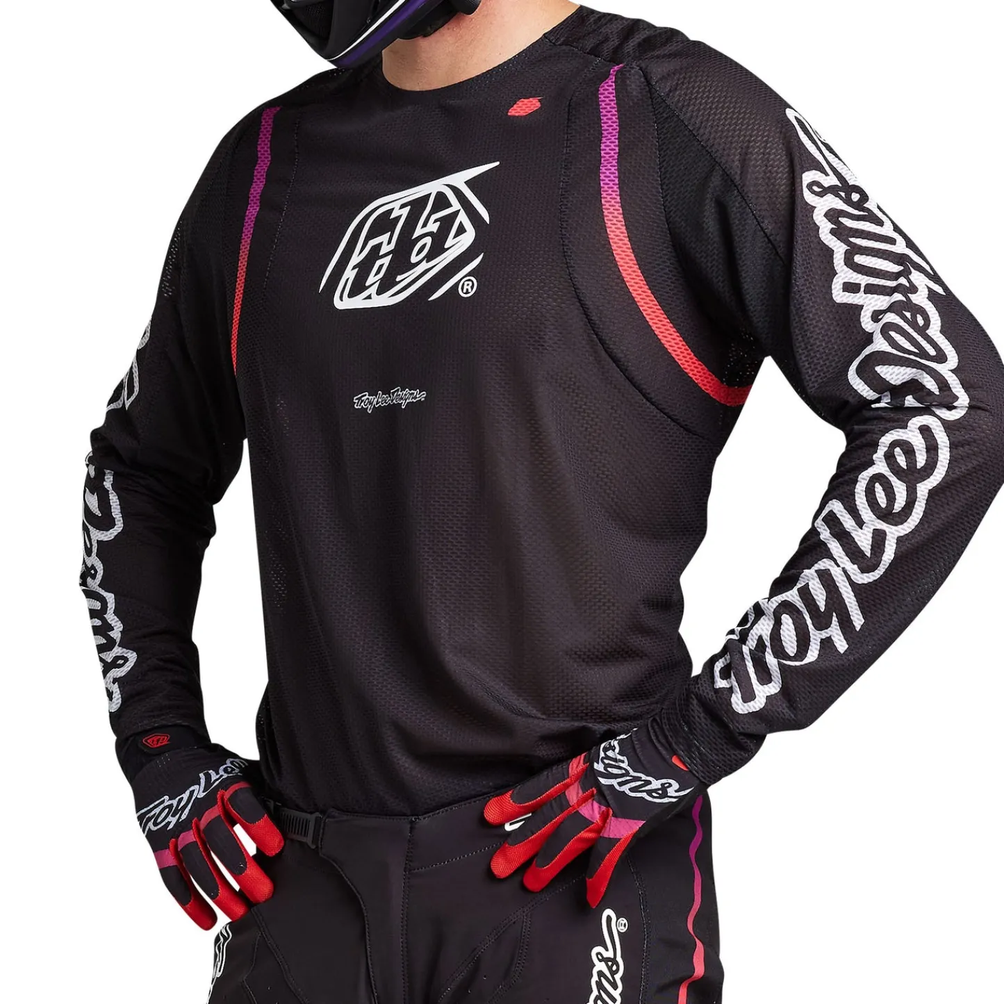 Troy Lee Designs Se Pro Air|Se Pro^SE Pro Air Jersey Pinned Black