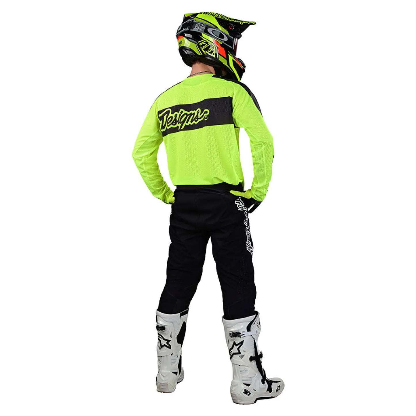 Troy Lee Designs Se Pro Air|Se Pro^SE Pro Air Jersey Vox Flo Yellow