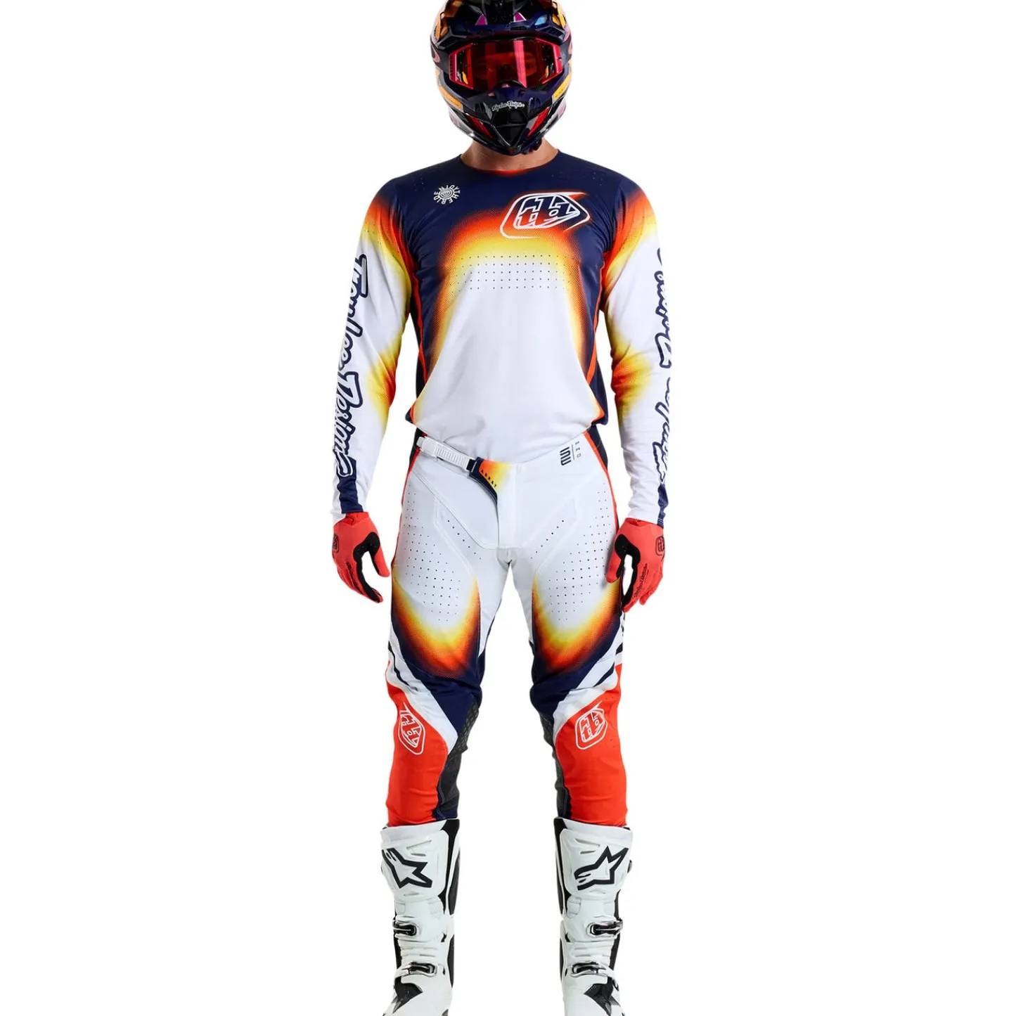 Troy Lee Designs Se Pro|Jerseys^SE Pro Jersey Array White / Navy