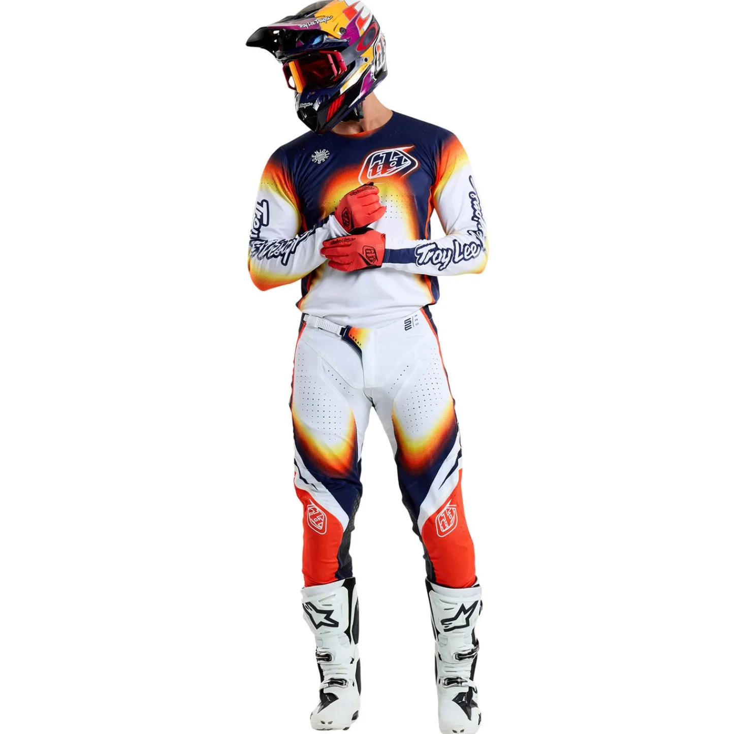 Troy Lee Designs Se Pro|Jerseys^SE Pro Jersey Array White / Navy