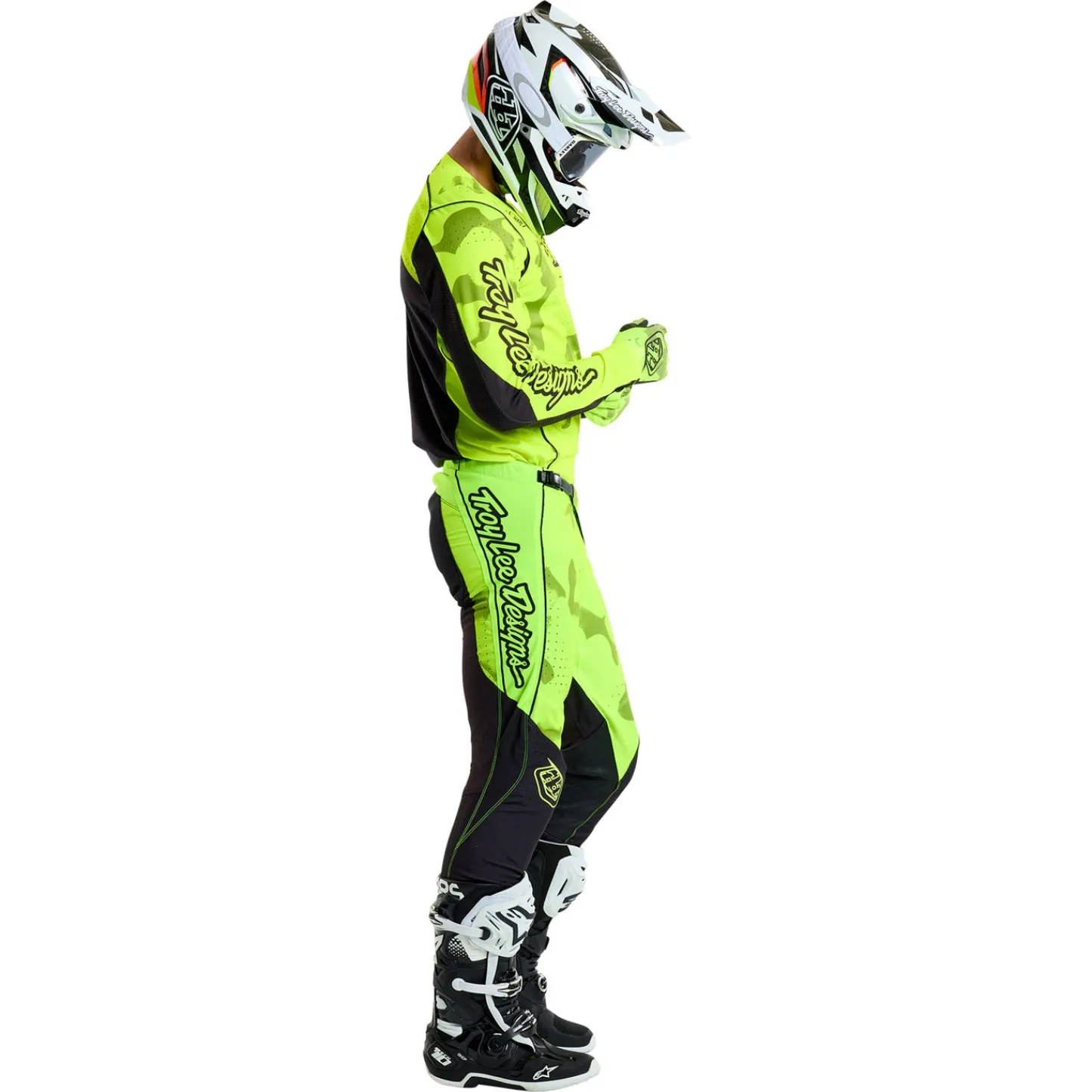 Troy Lee Designs Se Pro|Jerseys^SE Pro Jersey Blotted Flo Yellow
