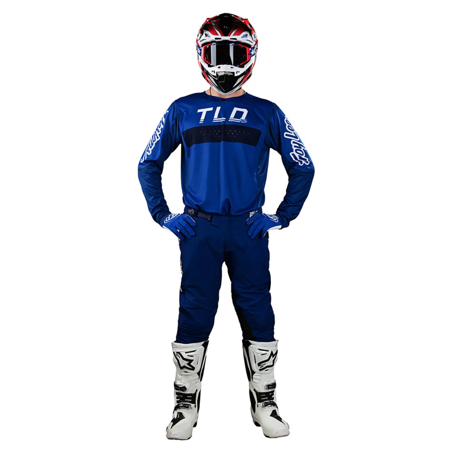 Troy Lee Designs Se Pro|Jerseys^SE Pro Jersey Grid Blue / Navy