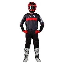 Troy Lee Designs Se Pro|Track^SE Pro Jersey Grid Camo Black / Gray