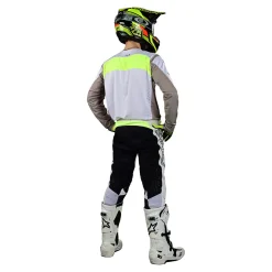 Troy Lee Designs Se Pro|Jerseys^SE Pro Jersey Grid Fog / Flo Yellow