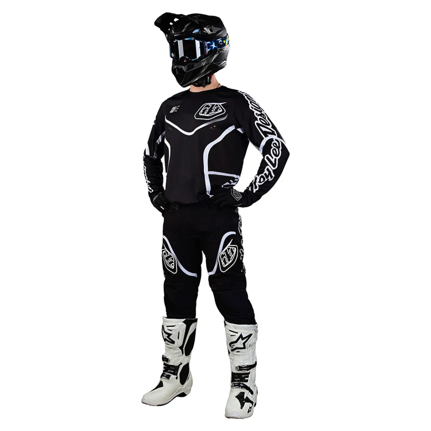 Troy Lee Designs Se Pro|Jerseys^SE Pro Jersey Radian Black / White