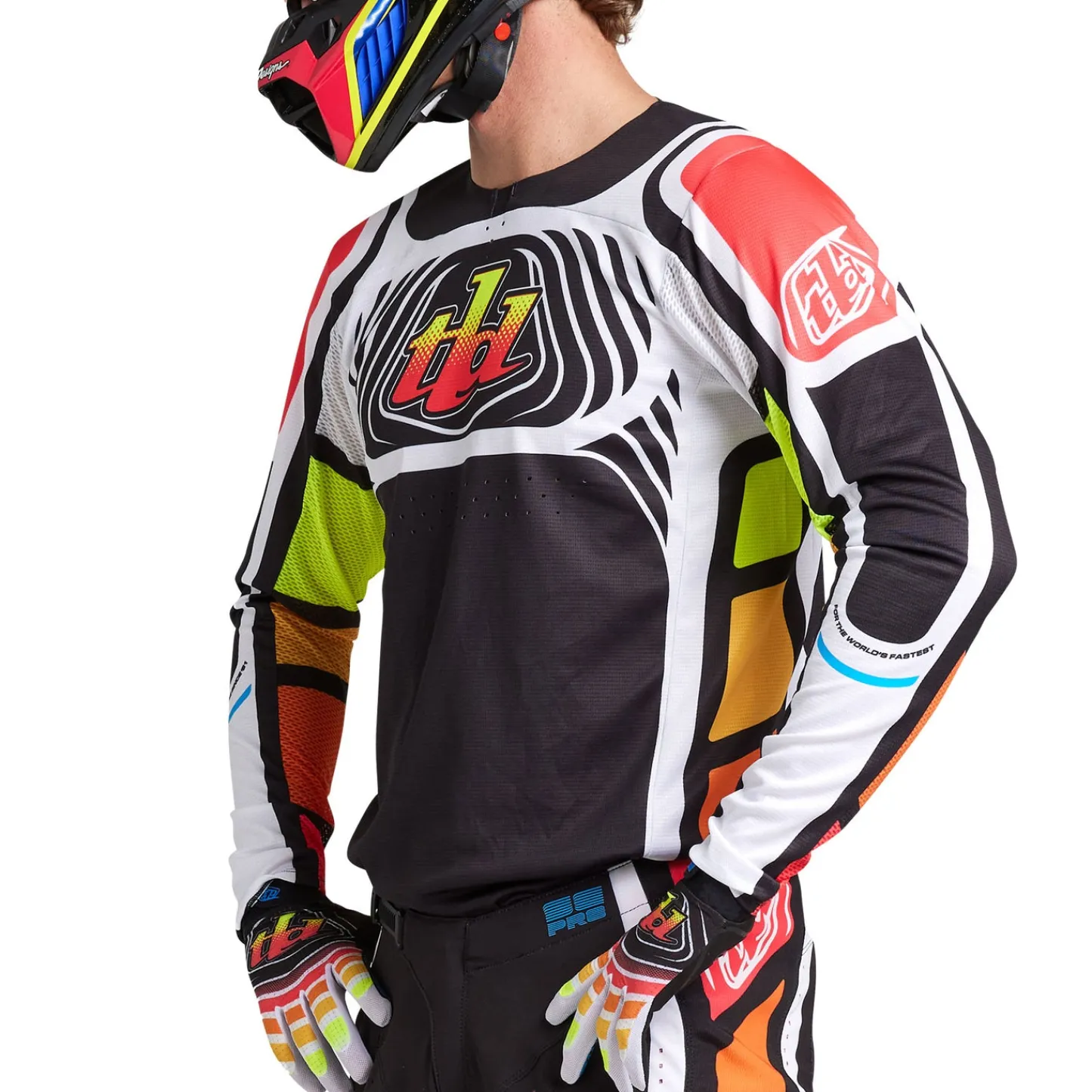 Troy Lee Designs Se Pro|Jerseys^SE Pro Jersey Wavez Black / Multi