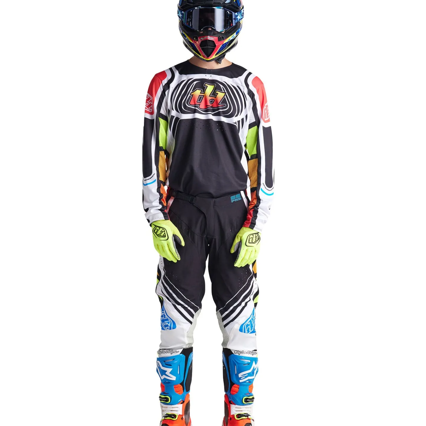 Troy Lee Designs Se Pro|Jerseys^SE Pro Jersey Wavez Black / Multi