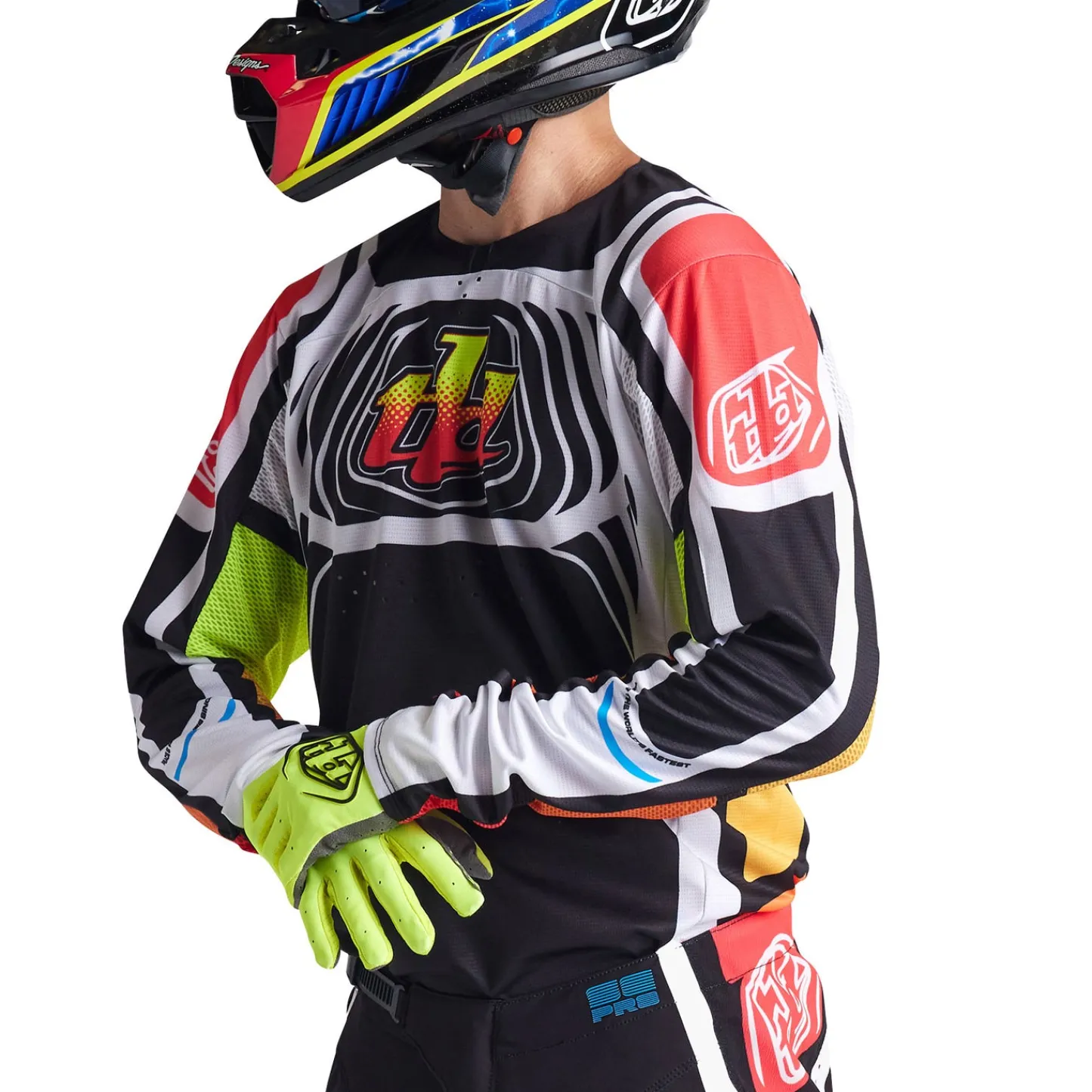 Troy Lee Designs Se Pro|Jerseys^SE Pro Jersey Wavez Black / Multi