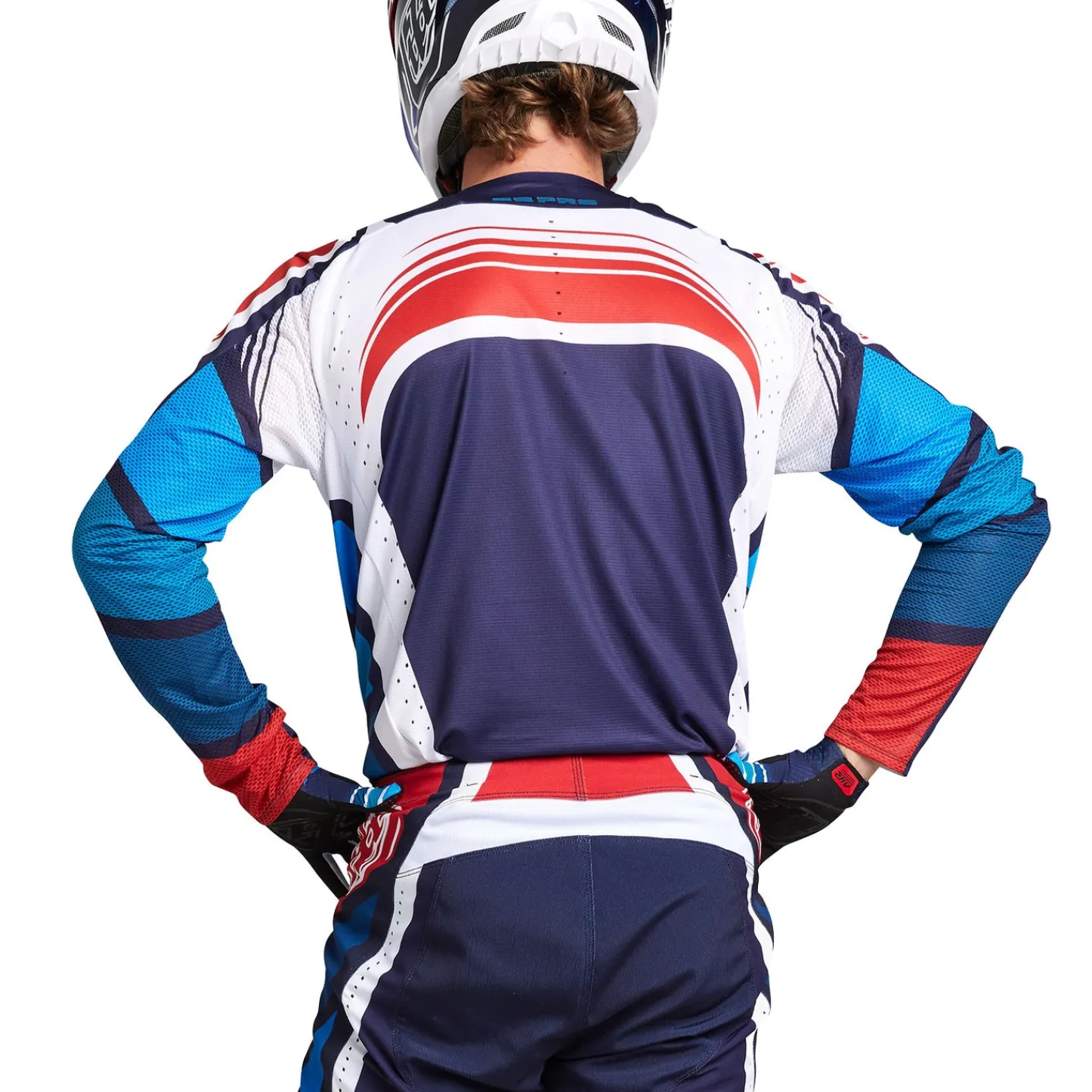 Troy Lee Designs Se Pro|Jerseys^SE Pro Jersey Wavez Navy / Red