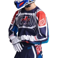 Troy Lee Designs Se Pro|Jerseys^SE Pro Jersey Wavez Navy / Red