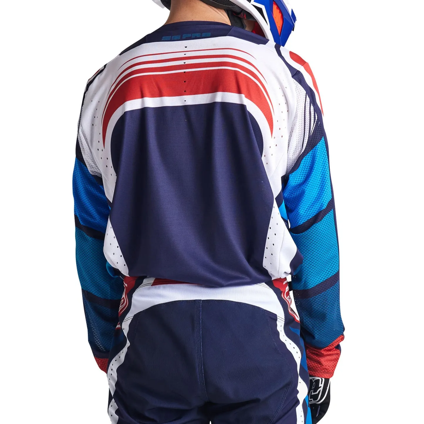 Troy Lee Designs Se Pro|Jerseys^SE Pro Jersey Wavez Navy / Red