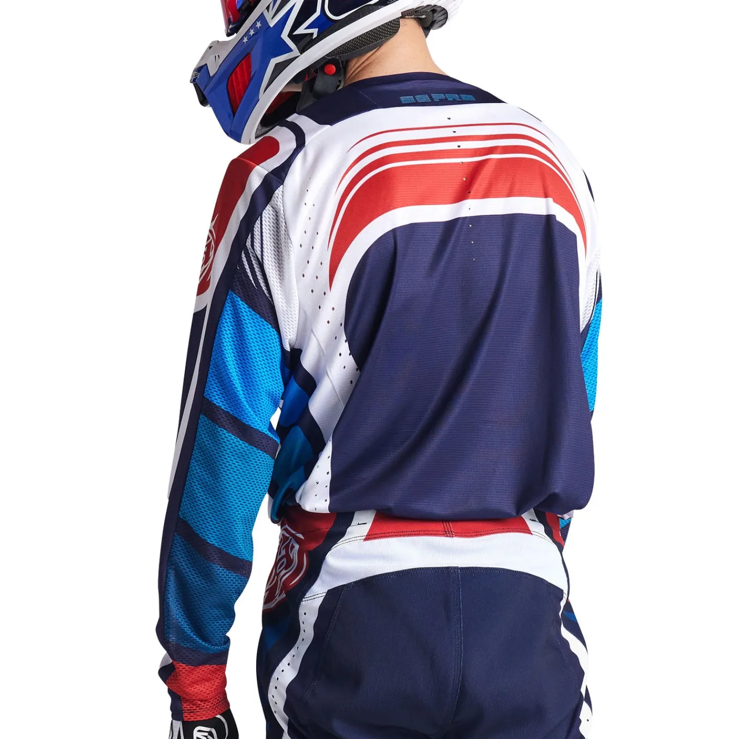 Troy Lee Designs Se Pro|Jerseys^SE Pro Jersey Wavez Navy / Red