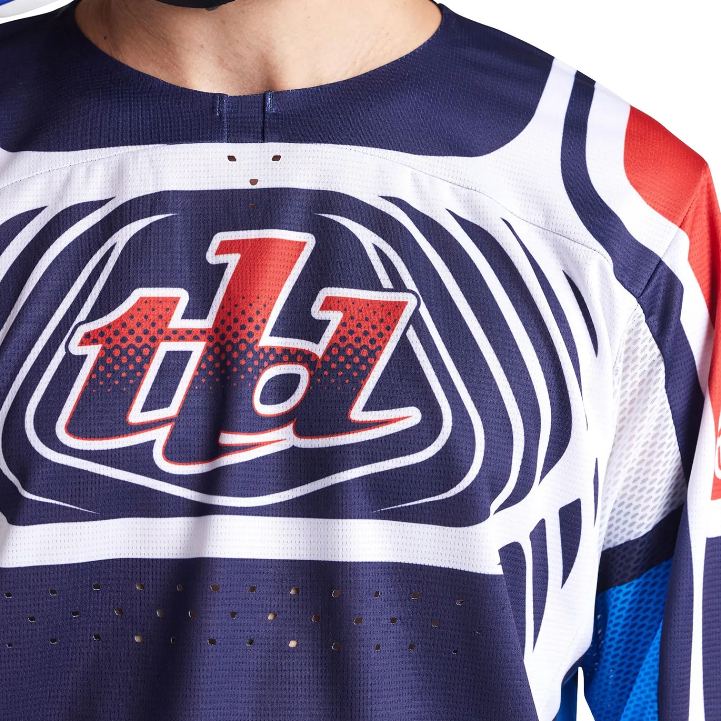 Troy Lee Designs Se Pro|Jerseys^SE Pro Jersey Wavez Navy / Red