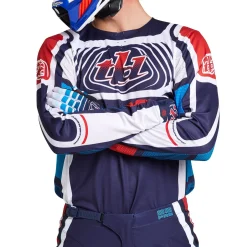 Troy Lee Designs Se Pro|Jerseys^SE Pro Jersey Wavez Navy / Red
