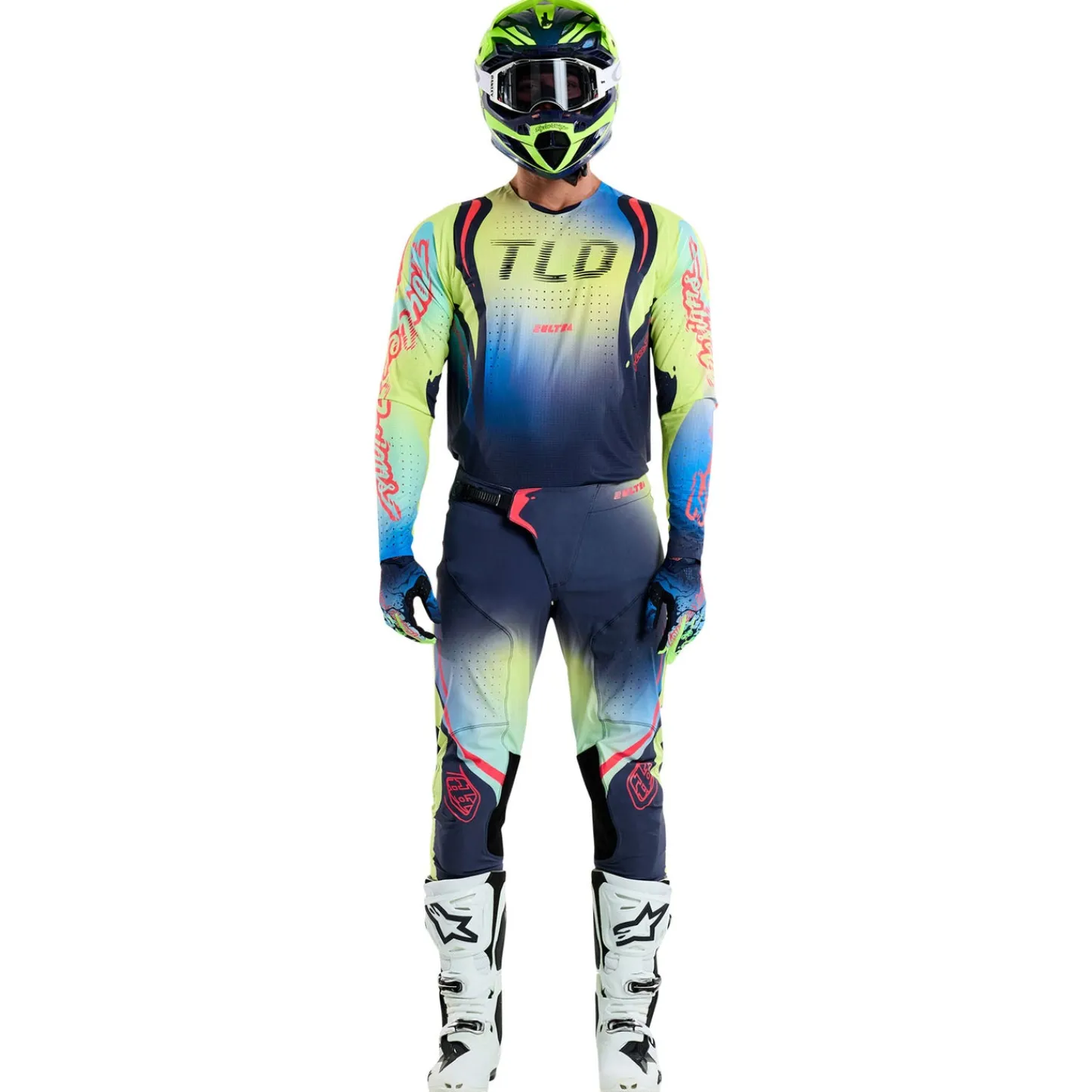 Troy Lee Designs Se Ultra|Jerseys^SE Ultra Jersey Drip Glo Yellow / Dark Navy
