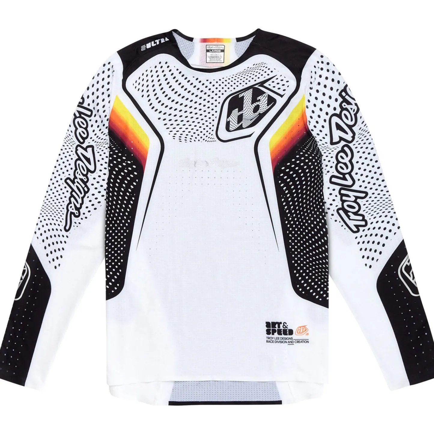 Troy Lee Designs Track|Se Ultra^SE Ultra Jersey Optic White