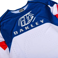 Troy Lee Designs Se Ultra|Jerseys^SE Ultra Jersey X Oakley Vision White / Blue