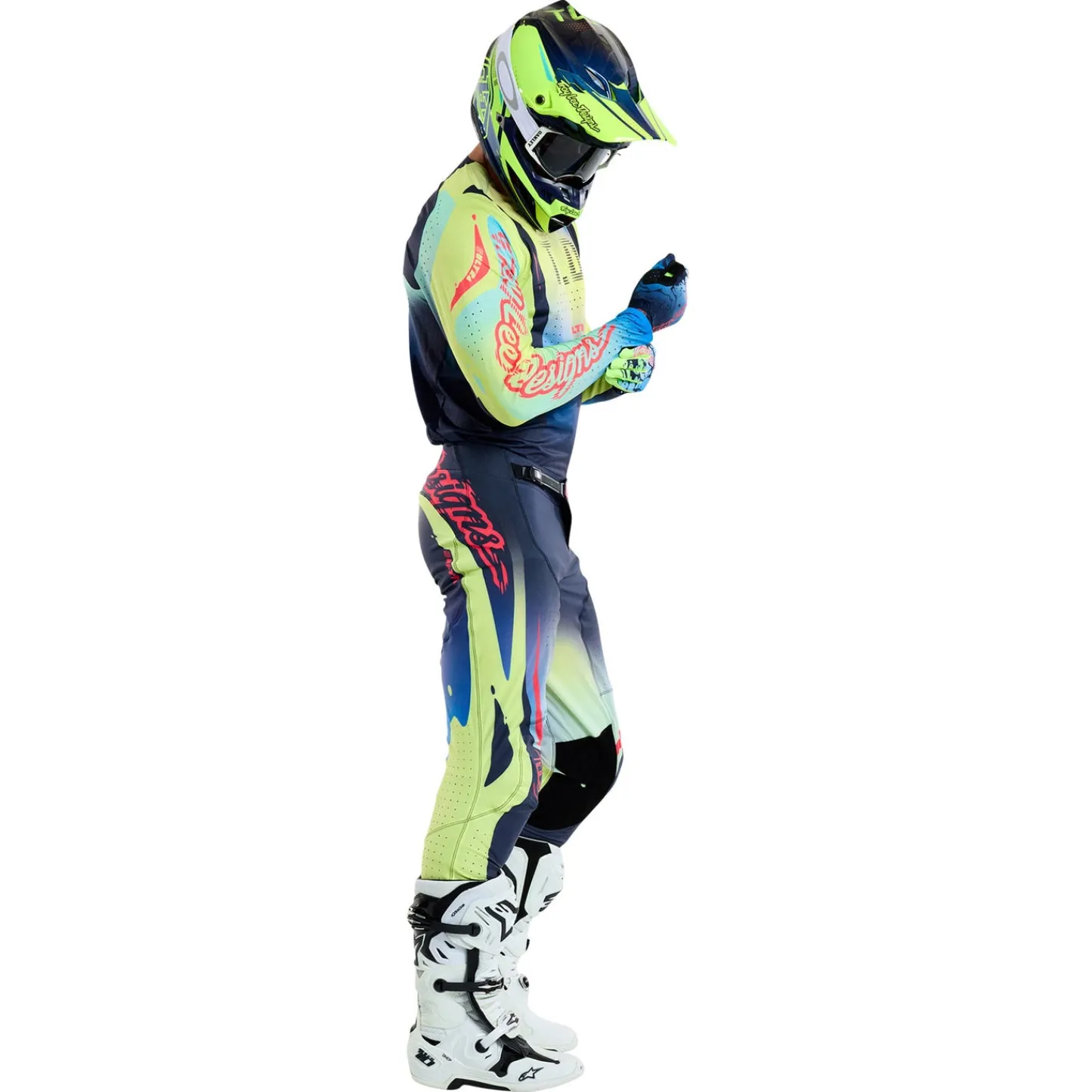 Troy Lee Designs Se Ultra|Pants^SE Ultra Pant Drip Glo Yellow / Dark Navy