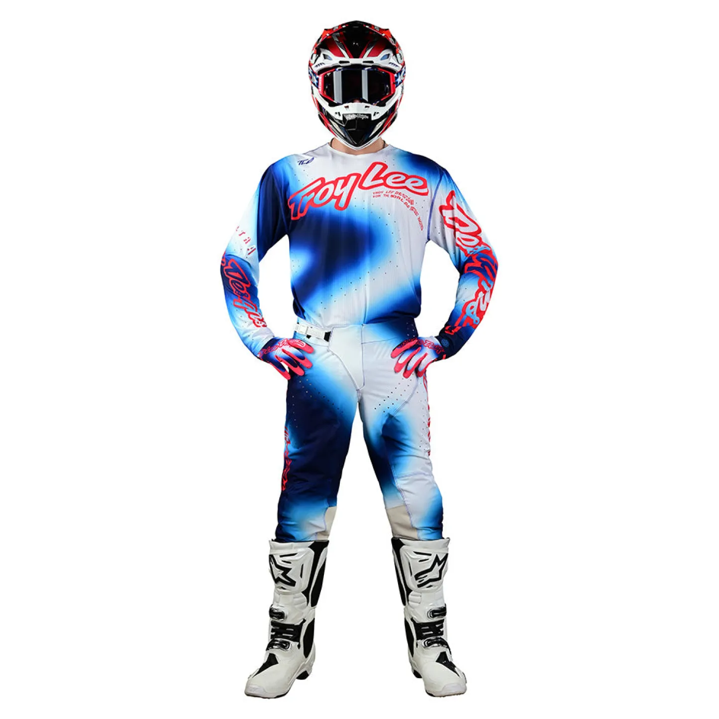 Troy Lee Designs Se Ultra|Pants^SE Ultra Pant Lucid White / Blue